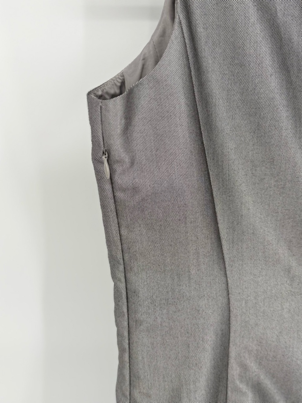 Calvin Klein Belted Sheath Dress‎ Women's 12 Sleeveless Tailored Career Office - Picture 8 of 12